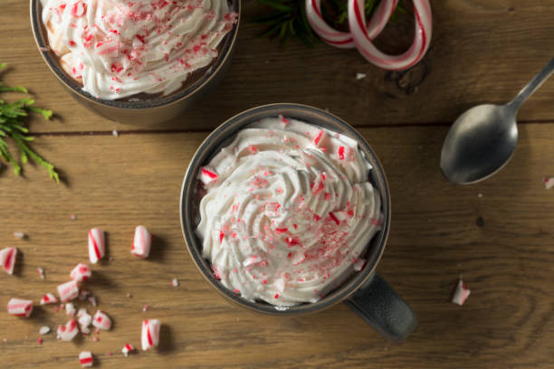 istock Sweet Peppermint Hot Coffee 1066200132
