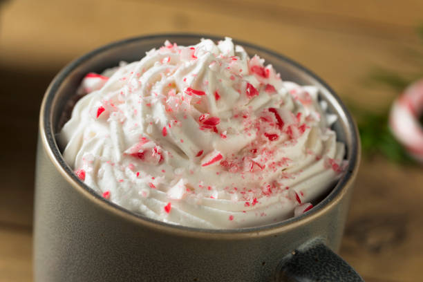istock Sweet Peppermint Hot Coffee 1066200296