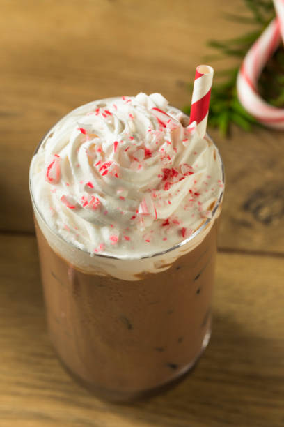 istock Sweet Peppermint Iced Coffee 1066203420