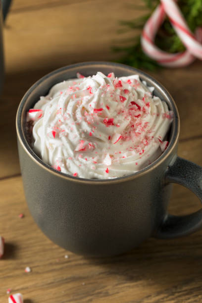 istock Sweet Peppermint Hot Coffee 1066203656
