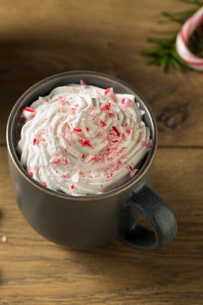 istock Sweet Peppermint Hot Coffee 1066203702