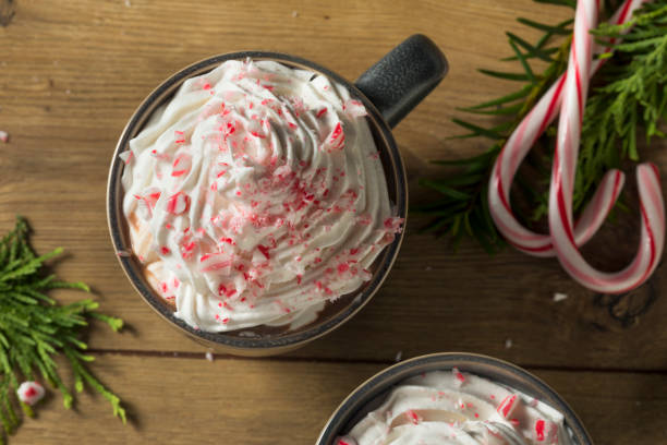 istock Sweet Peppermint Hot Coffee 1066203842