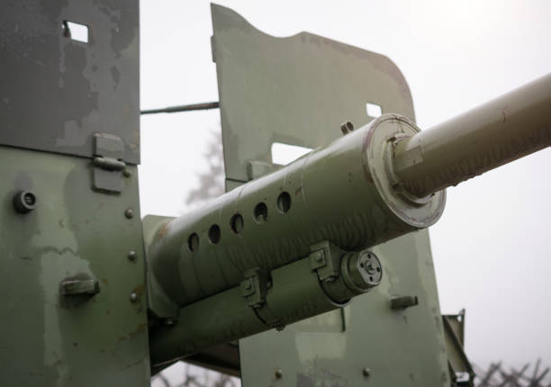 istock 57 mm Automatic anti-aircraft gun s-60 M1950 1066203878