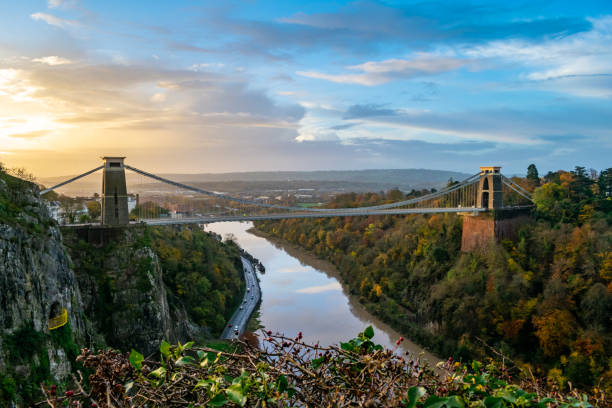 istock Clifton suspension bridge in autumn 1066204364