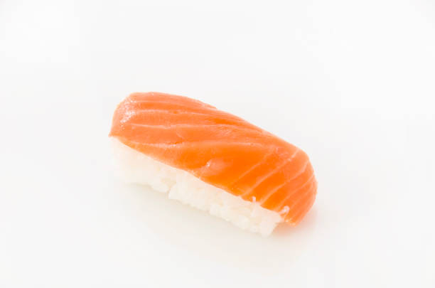 istock Japanese food salmon sushi 1066204582