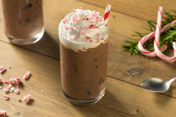 istock Sweet Peppermint Iced Coffee 1066204628
