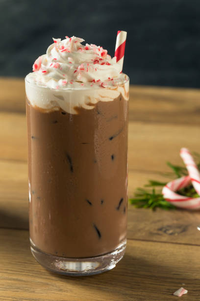 istock Sweet Peppermint Iced Coffee 1066204882