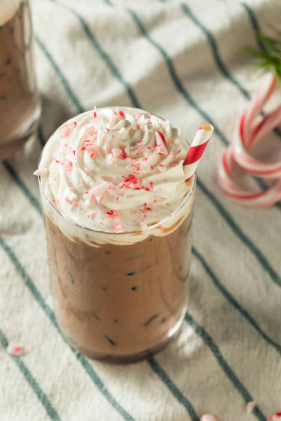 istock Sweet Peppermint Iced Coffee 1066205602