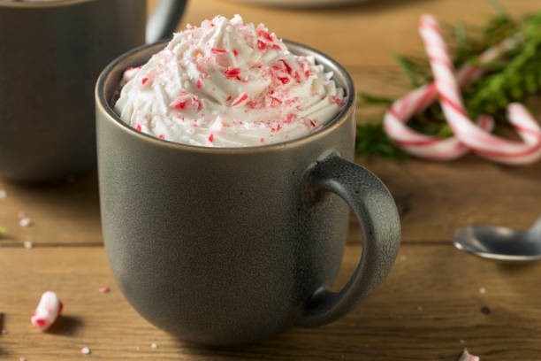 istock Sweet Peppermint Hot Coffee 1066207432