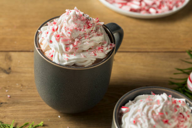 istock Sweet Peppermint Hot Coffee 1066207932