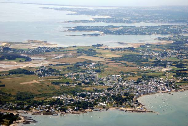 istock Aerial view of Locmariaquer 1066207980