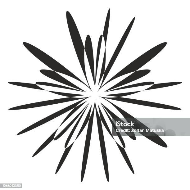 Abstract Design Single Side Art Abstract Single Design Element Geometric Isolated Black Stock ...
