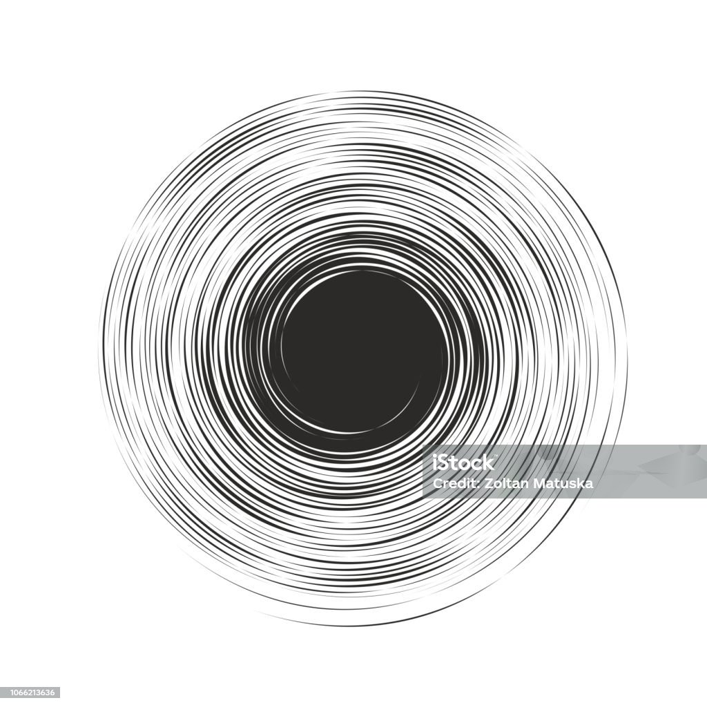 Art Abstract Single Design Element Geometric Isolated Black Stock ...