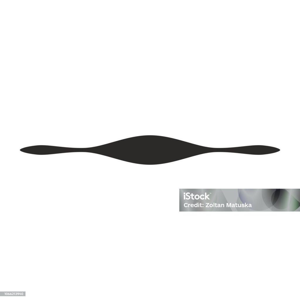 Abstract Design Single Side Art Abstract Single Design Element Geometric Isolated Black Stock ...