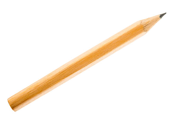 istock Pencil close up on white background 1066217528