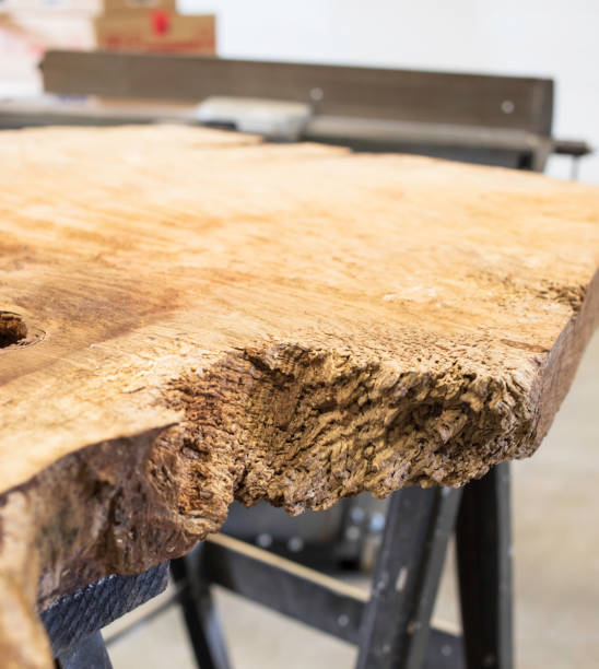 istock Burl Maple Wood Slab 1066220748