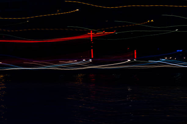 istock Abstract lights in a urban view during the night 1066229488