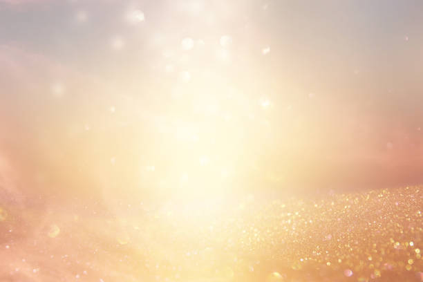 istock glitter vintage lights background. silver and gold. de-focused. 1066241806