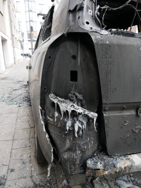 istock Burnt down automotive lamp 1066245970