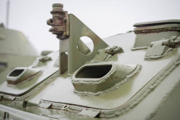 istock Soviet Eight-wheeled Armoured Personnel Carrier BTR 1066248272