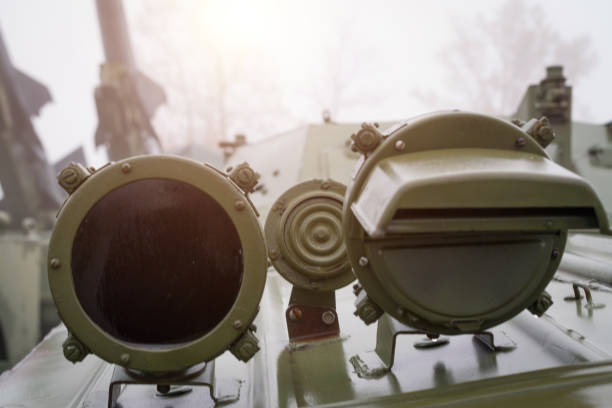 istock headlight on a military old car 1066252146