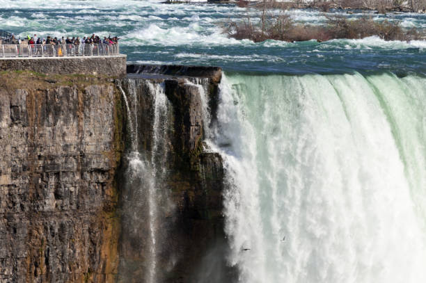 istock View at Niagara Falls from Canadian side at summer time 1066254270