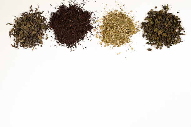 istock Green black tea mate hipes isolated on white background. 1066258068