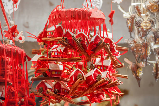 istock Christmas decorations at the market in Vienna 1066276242