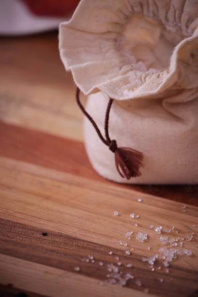 istock Sea salt in a little sack 1066282160