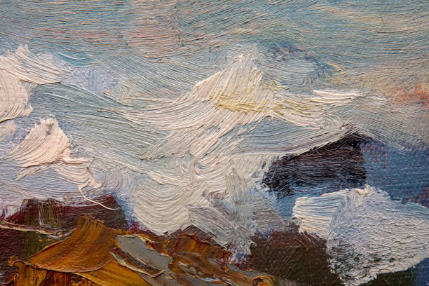 Oil painting, abstract