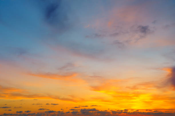 istock Beautiful sun rise and cloudy sky. 1066284818