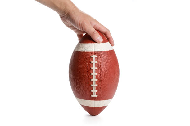 istock brown American Football 1066286502