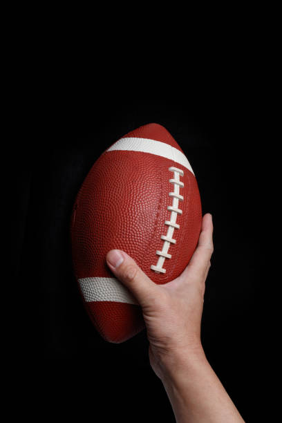 istock brown American Football 1066286676