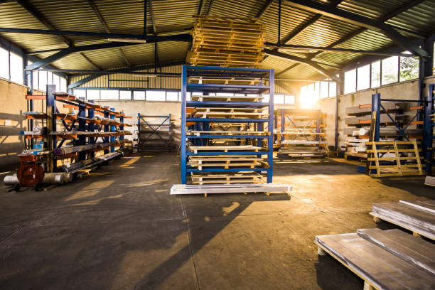 istock Industrial building without people. 1066286896