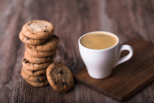 istock Chocolate chip cookies and espresso coffee 1066291548