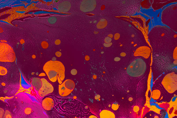 istock Abstract marbling art patterns as colorful background 1066297102