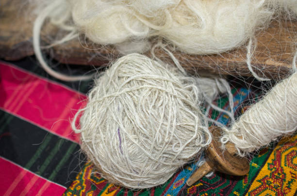 istock Heap of wool as texture background 1066297202