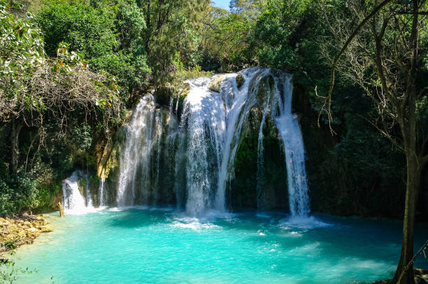 istock Cascades of  El Chiflon waterfall, Chiapas, Mexico 1066297404