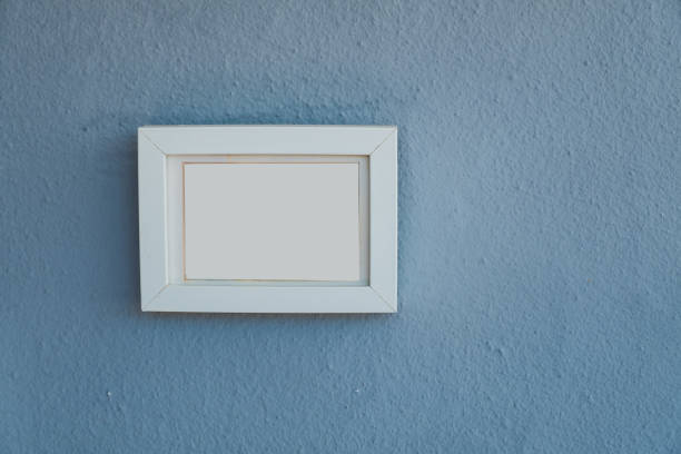 istock Picture frame on the wall background. Home interior 1066297552