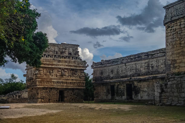 istock Building called Nunnery (Edificio de las Monjas) in the ancient Mayan city Chichen Itza, Mexico 1066301264