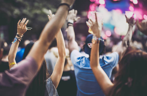 istock Put your hands up high for this song! 1066301622