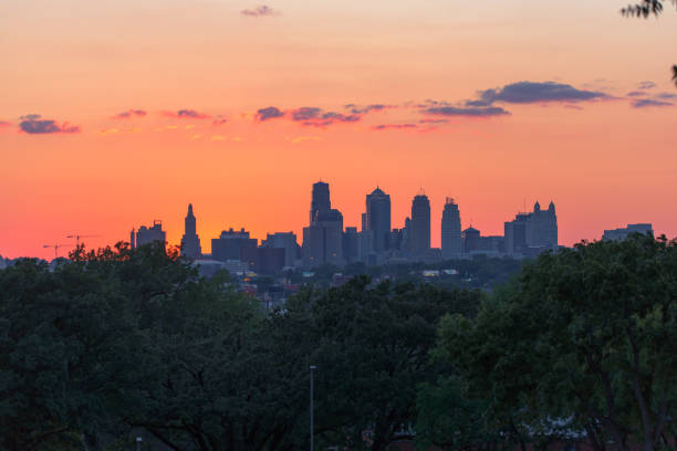 istock Kansas City Sunset 1066310108