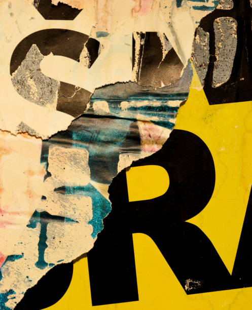 istock Old ripped blank torn paper crumpled creased posters grunge textures backdrop backgrounds placard letters 1066326282