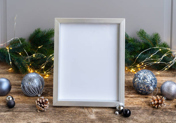 istock Elegant gray christmas 1066350700