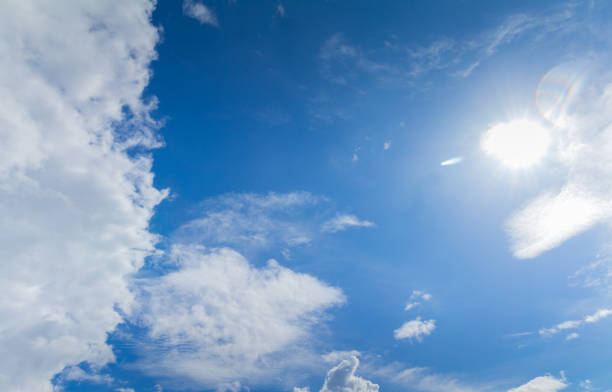 istock blue sky and clouds in good weather days 1066362996