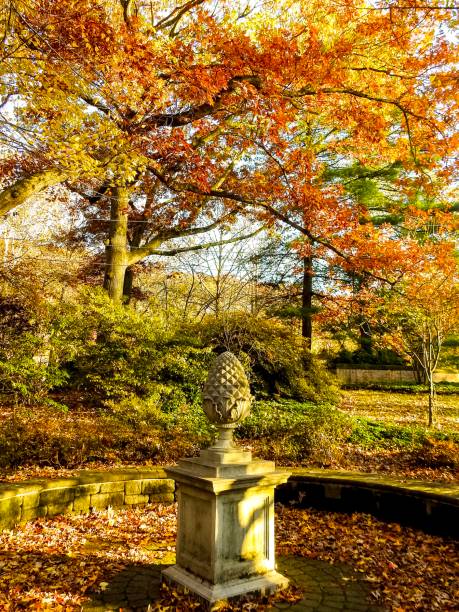 istock Statue Surrounded by Vibrant Colors 1066369442