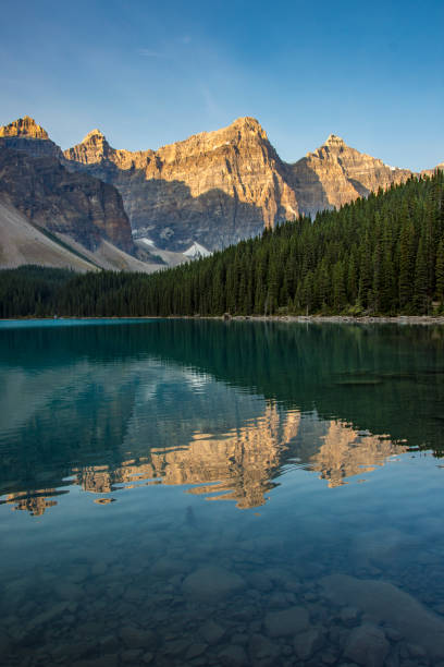 istock Moraine Lake Sunrise 1066369464