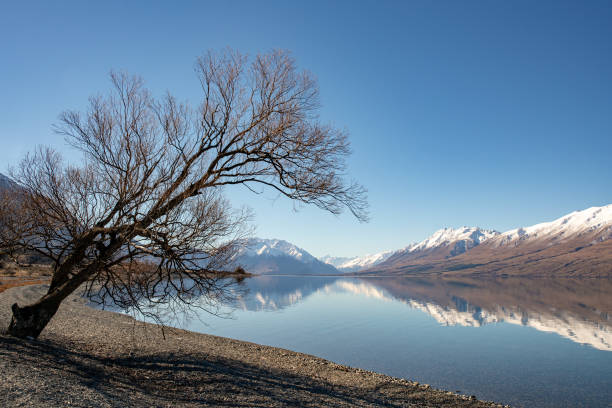 istock Snow capped mountains in Aoraki National Park 1066385862