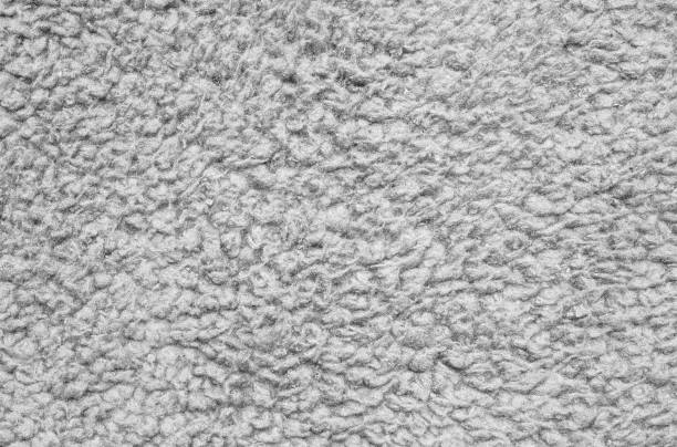 istock Closeup surface jacket fabric textured background in black and white tone 1066401912