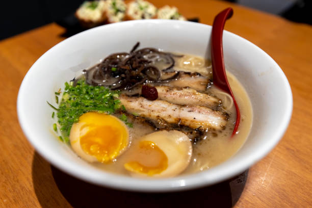 istock Japanese noodle ramen , dimsum Gyoza and rice roll 1066435122
